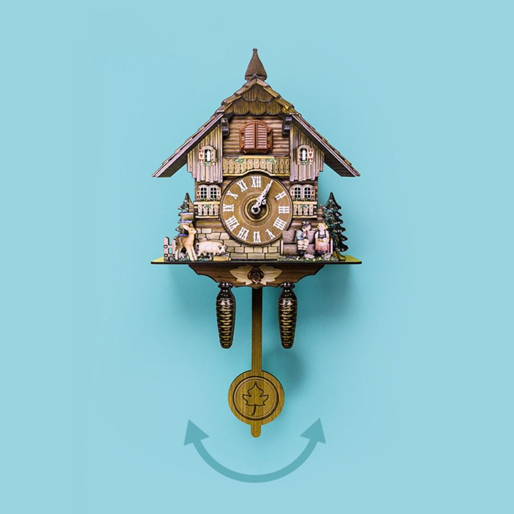 Clock Wall Wooden Wood Pendulu - огляд і ціна Resin Art Watch