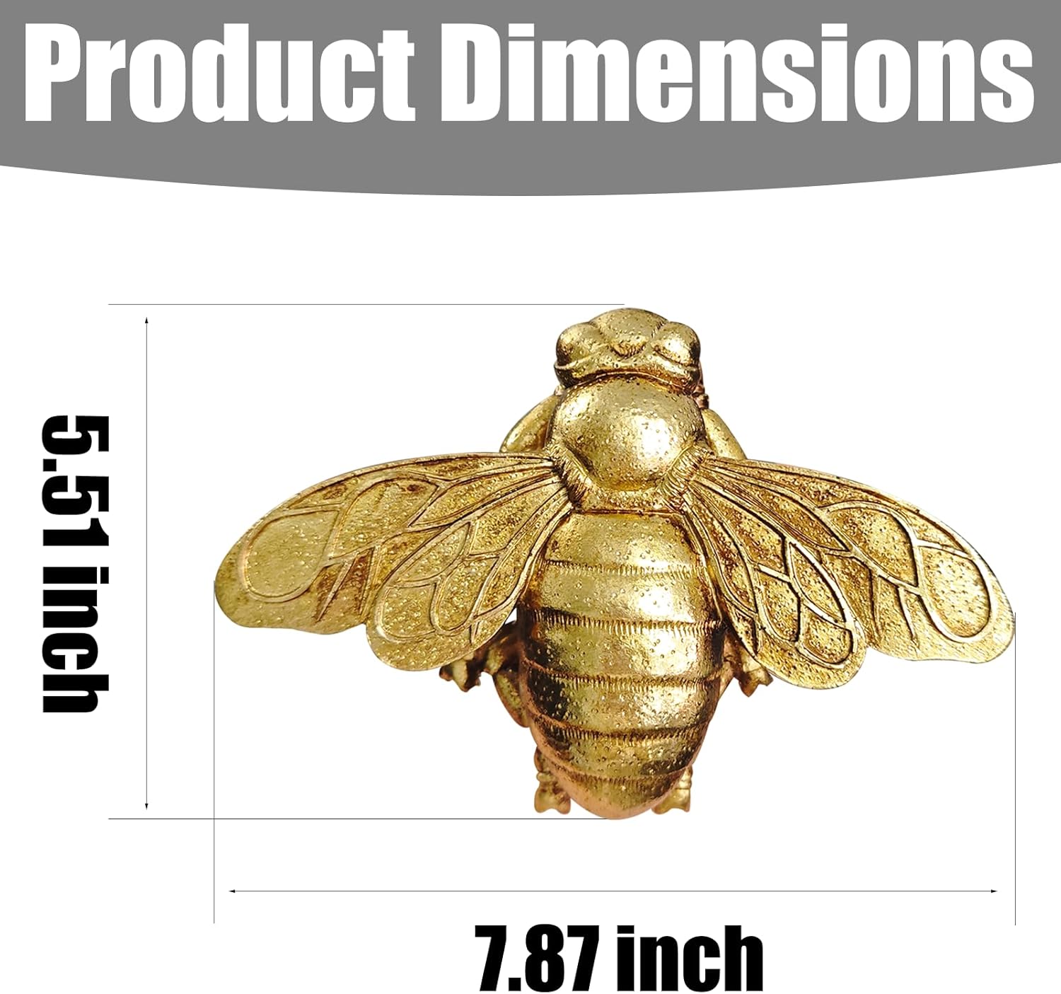 3D Gold Bee Wall Sculpture, Re - огляд і ціна Resin Art Easy