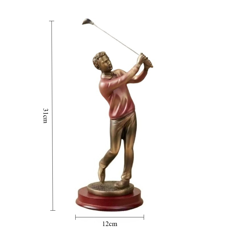 Nordic Art Home Decor Golfing  - огляд і ціна Resin Art Name