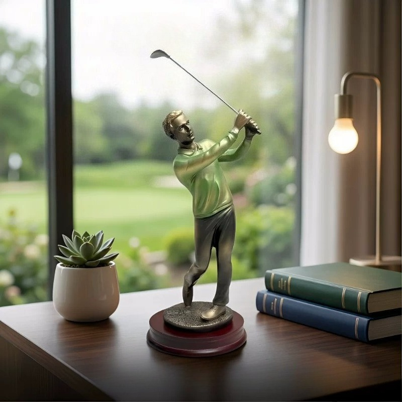 Nordic Art Home Decor Golfing  - огляд і ціна Resin Art Name