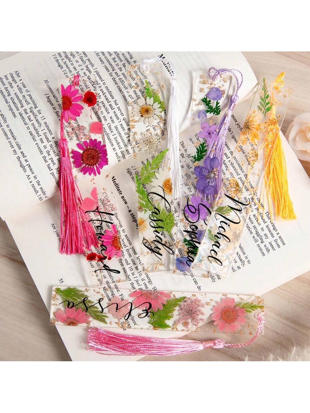 1PC Personalized Pressed Flowe - огляд і ціна Resin Art Name