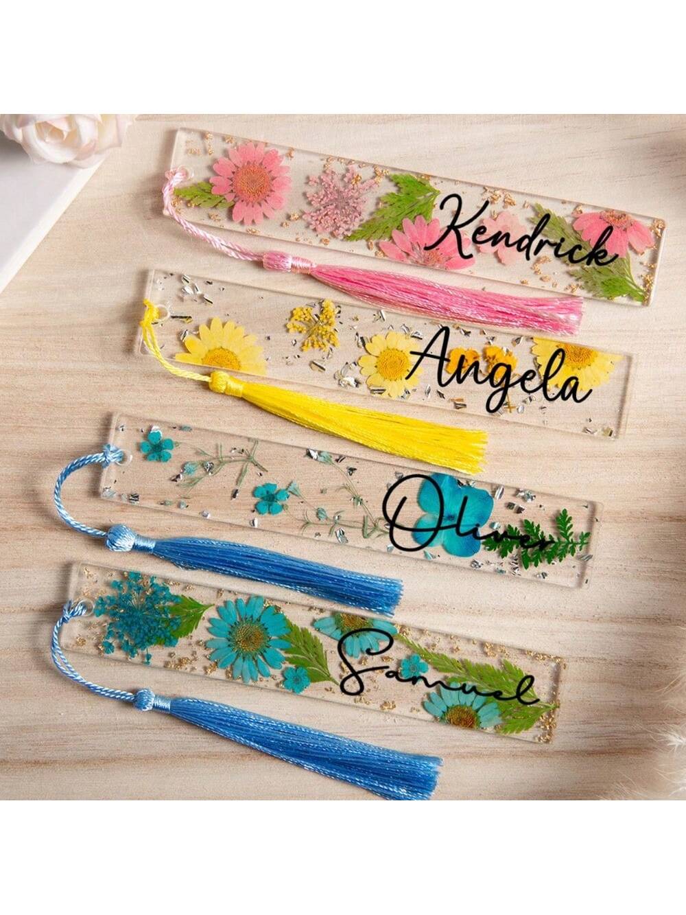 1PC Personalized Pressed Flowe - огляд і ціна Resin Art Name