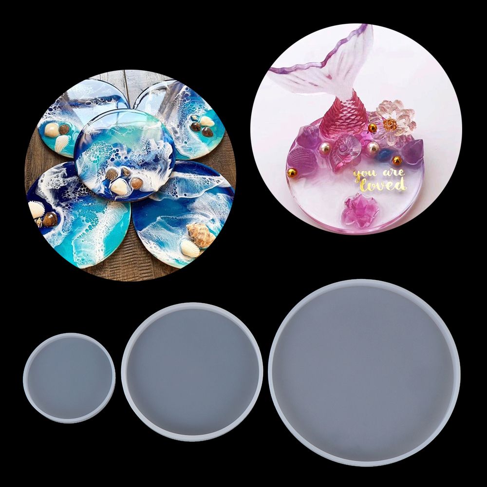 Handmade Pendant Agate Fluid A - огляд і ціна Resin Art Coasters