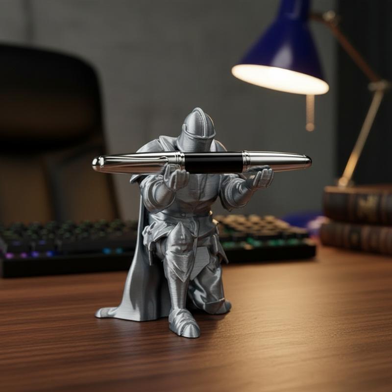 Knight Pen Holder Resin Mediev - огляд і ціна Resin Art Equipment
