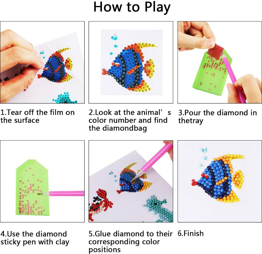 Easy Diamond Painting Stickers - огляд і ціна Resin Art Easy