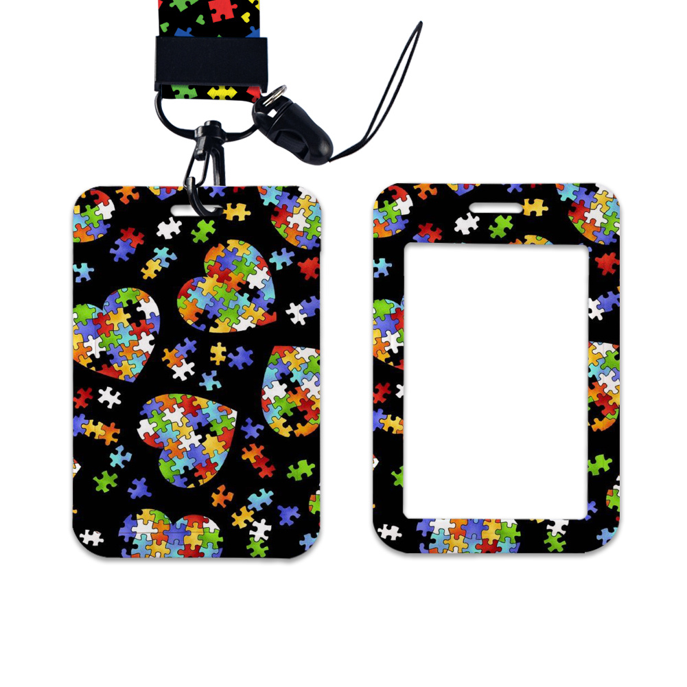 Work Card Holder Autism Awaren - огляд і ціна Resin Art Name