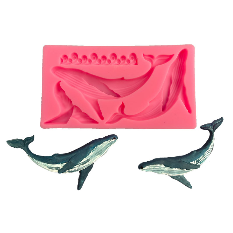 DIY Whale Silicone Mold Ocean  - огляд і ціна Silicone Mold Ocean
