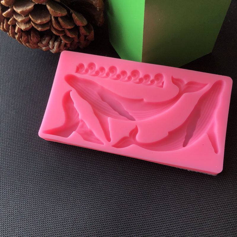 DIY Whale Silicone Mold Ocean  - огляд і ціна Silicone Mold Ocean