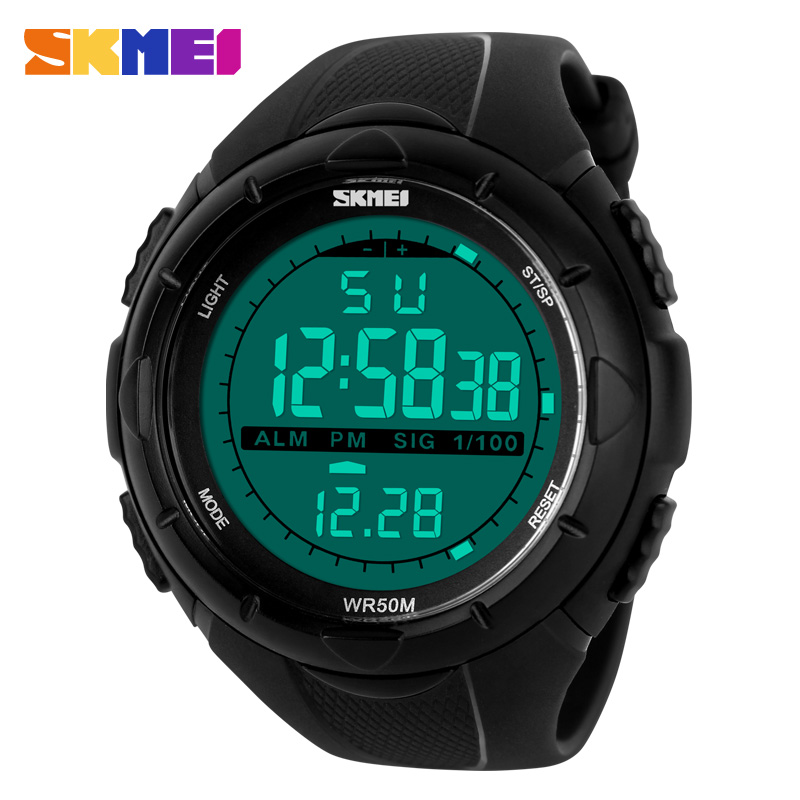 SKMEI Brand Digital Military S - огляд і ціна Resin Art Underwater