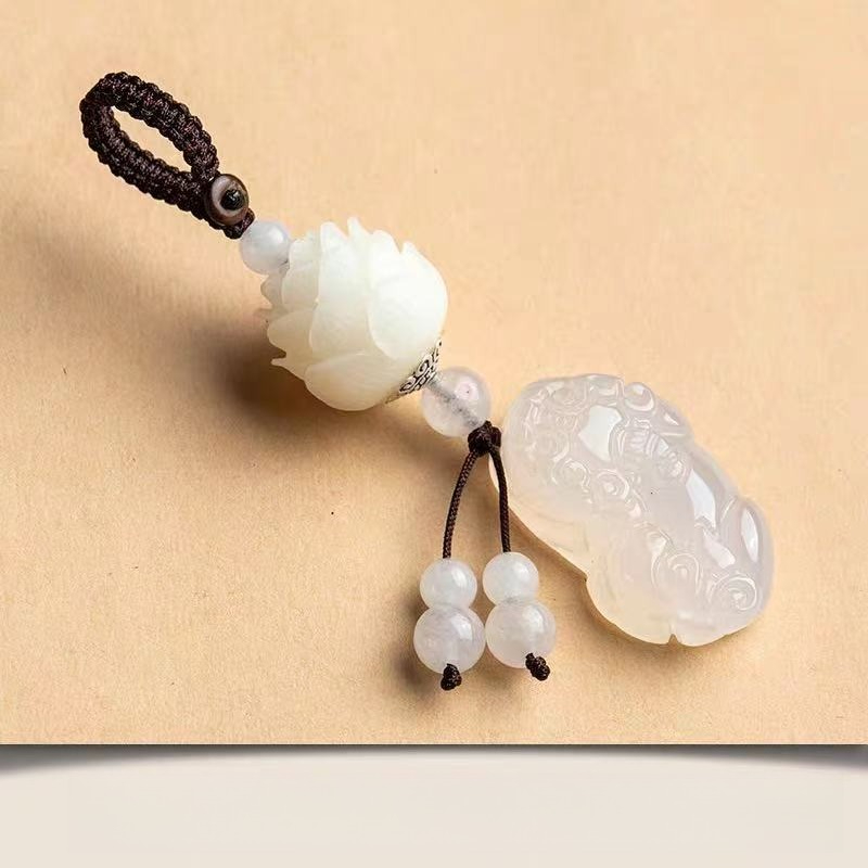 Pendant Lotus Keychain Car Cha - огляд і ціна Resin Art Ring