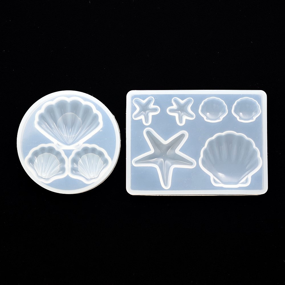 Shell Beads Pendant Silicone M - огляд і ціна Silicone Mold Ocean