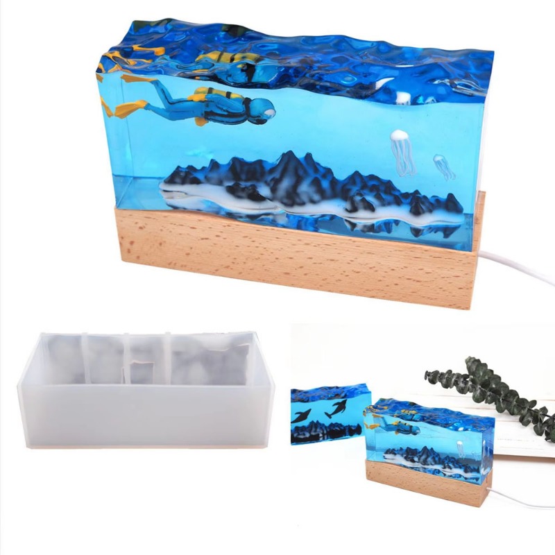 DIY Resin Craft Light Underwat - огляд і ціна Resin Art Equipment
