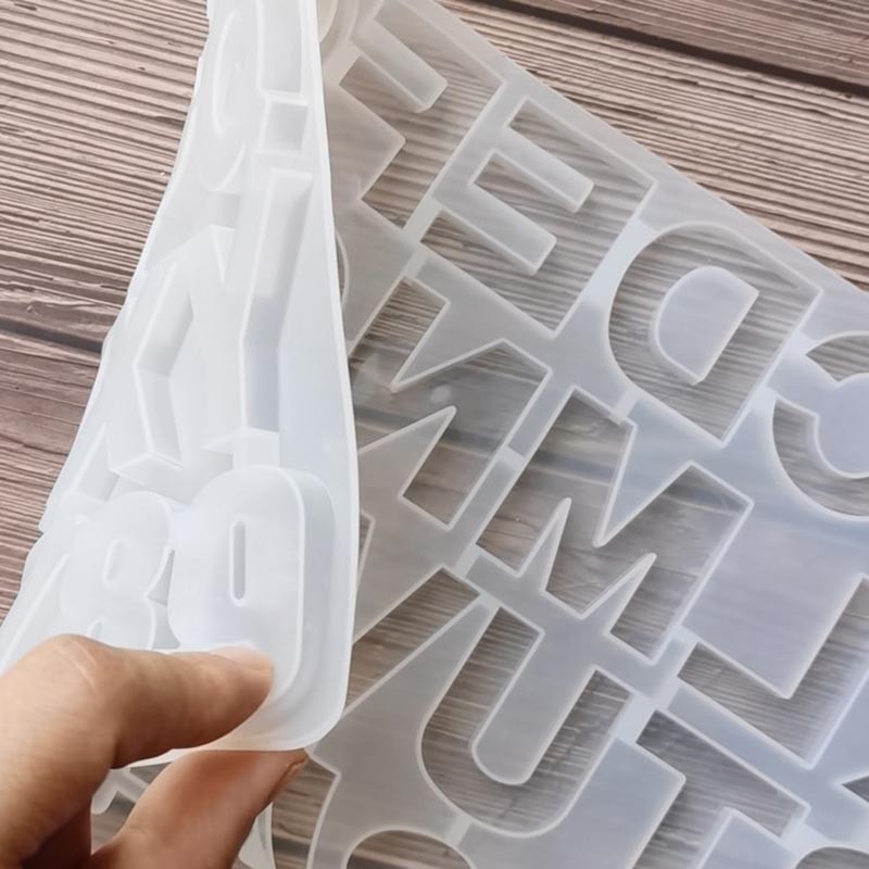 Home DIY Decor 1PC Crystal Epo - огляд і ціна Resin Art Alphabet