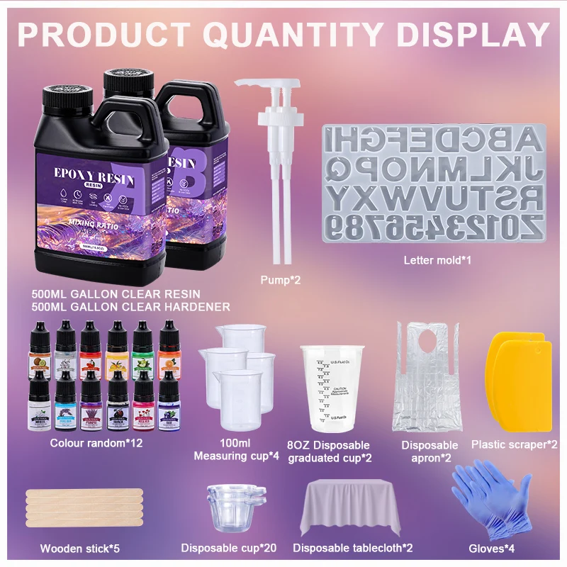 Epoxy Resin Kit Crystal Clear  - огляд і ціна Resin Art Easy