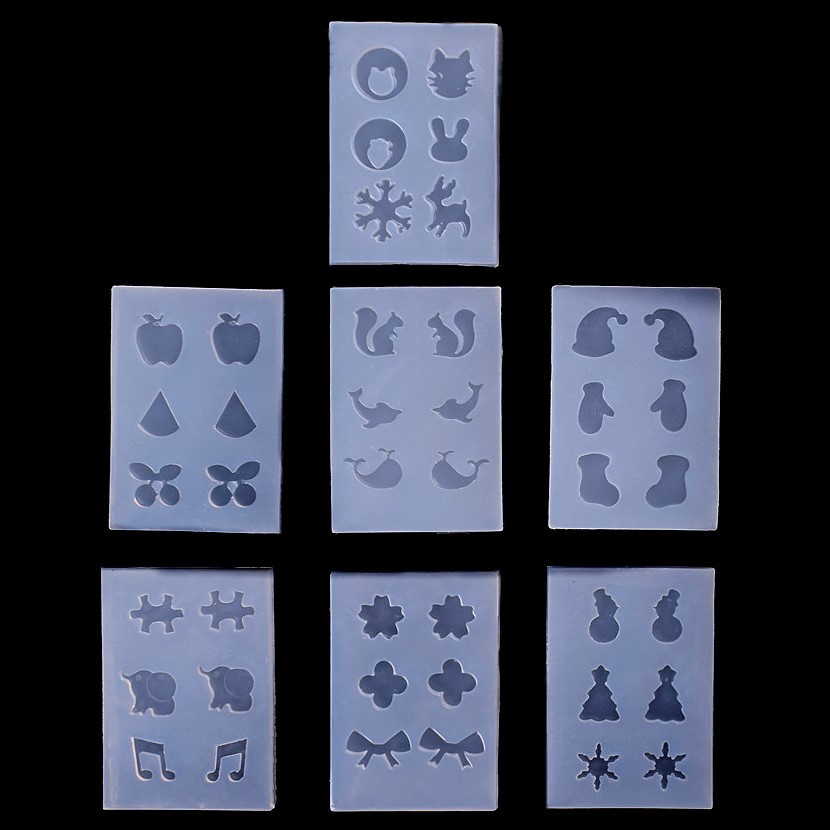SNASAN Earrings Beads Cute Cha - огляд і ціна Silicone Mold Ocean