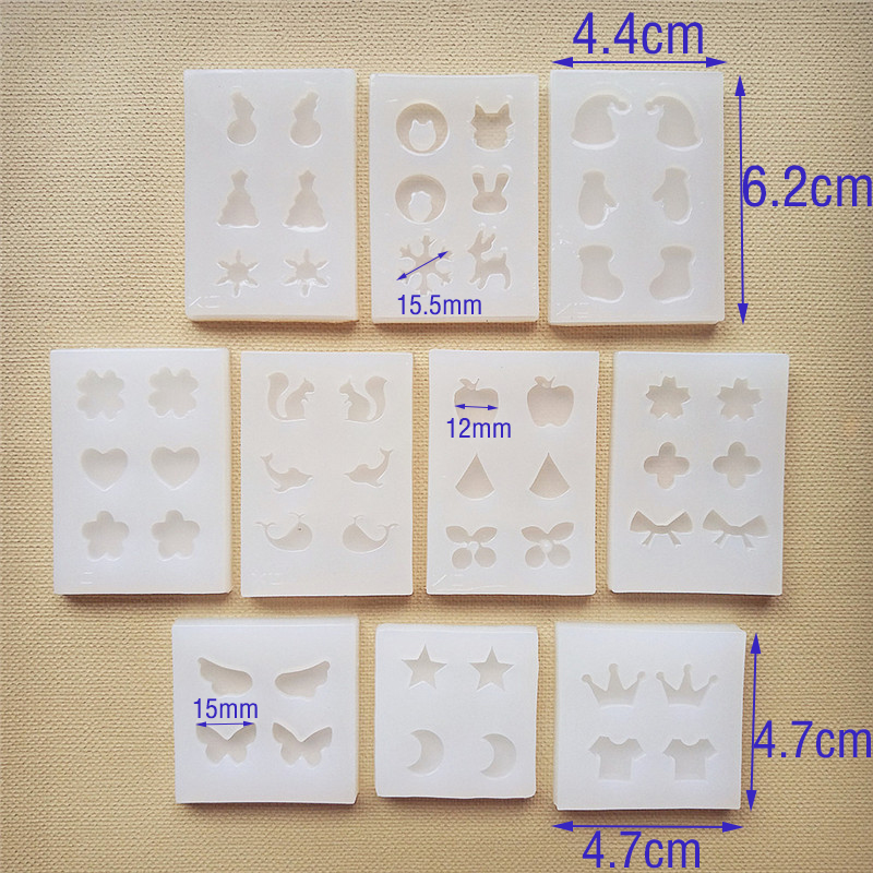 SNASAN Earrings Beads Cute Cha - огляд і ціна Silicone Mold Ocean