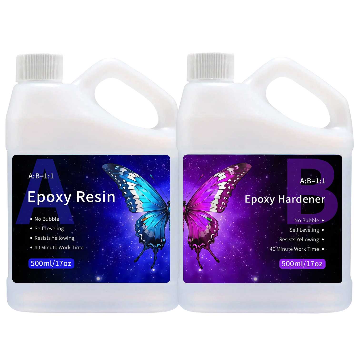 New upgrad 1:1 Epoxy Resin Cry - огляд і ціна Resin Art Easy