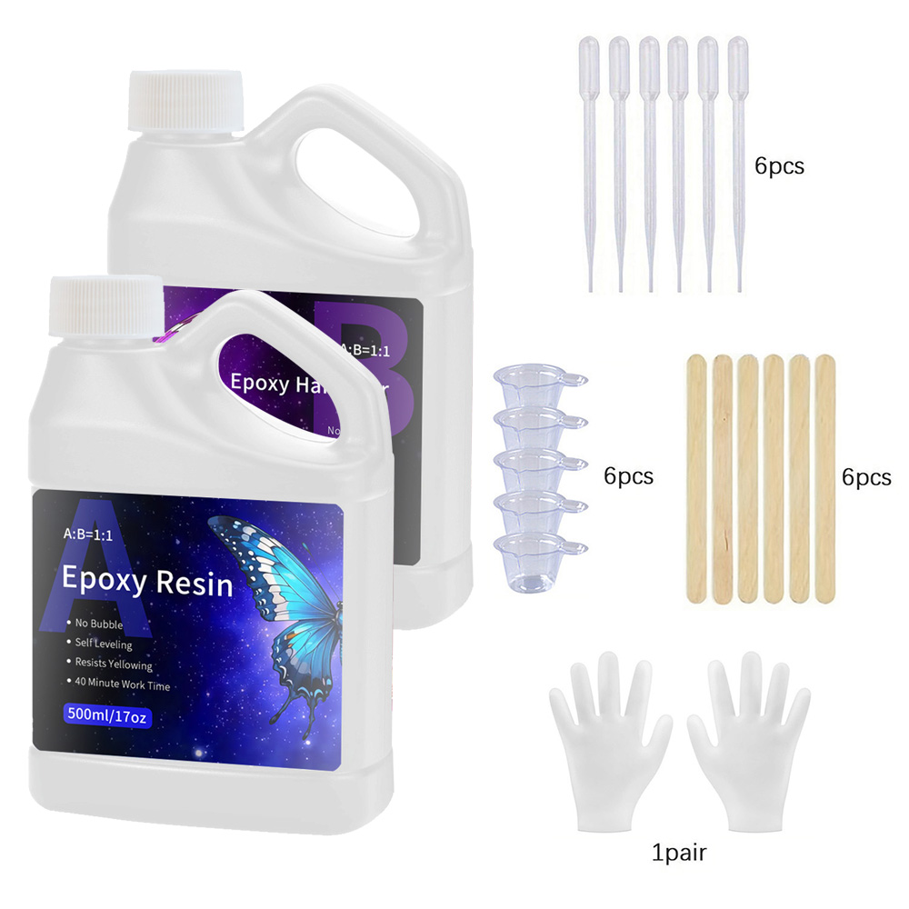 New upgrad 1:1 Epoxy Resin Cry - огляд і ціна Resin Art Easy