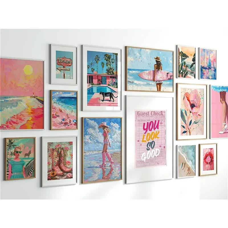 Trendy Avant-Garde Pink Summer - огляд і ціна Resin Art Gallery