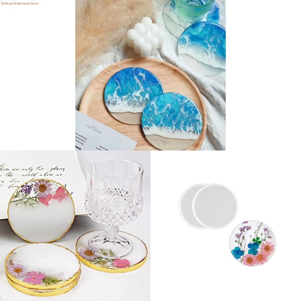 F92D Mold for Epoxy Resin Disc - огляд і ціна Resin Art Coasters