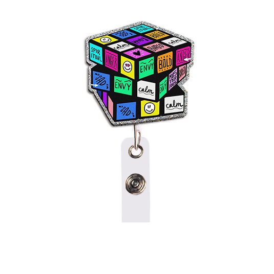 Magic Cube Pattern Work Card H - огляд і ціна Resin Art Name