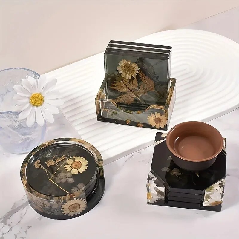 Coaster Resin Molds Set Includ - огляд і ціна Resin Art Equipment