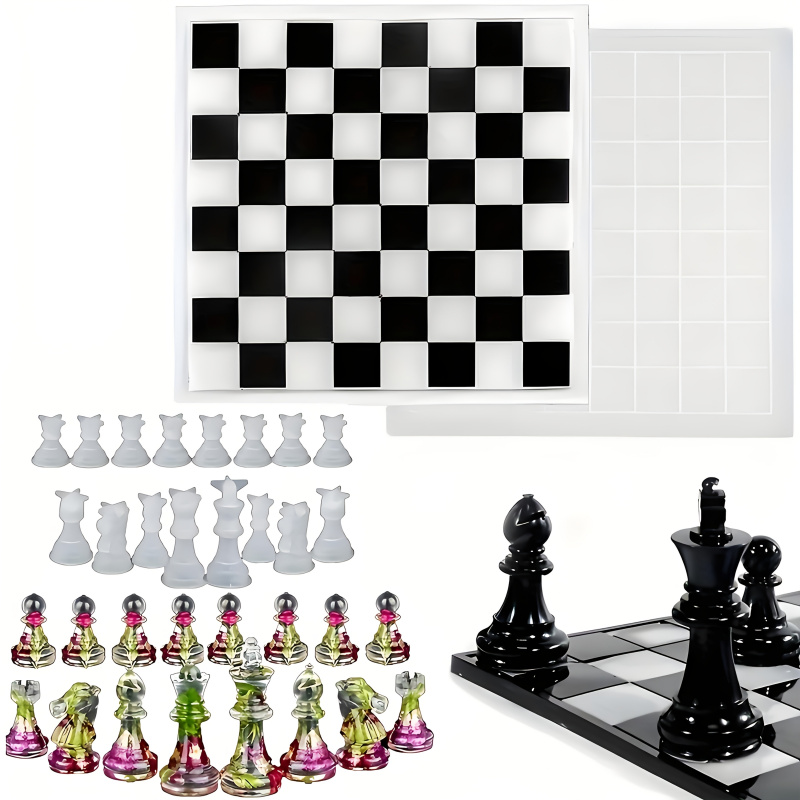 11Chessboard16Resin Silicone M - огляд і ціна Resin Art Equipment