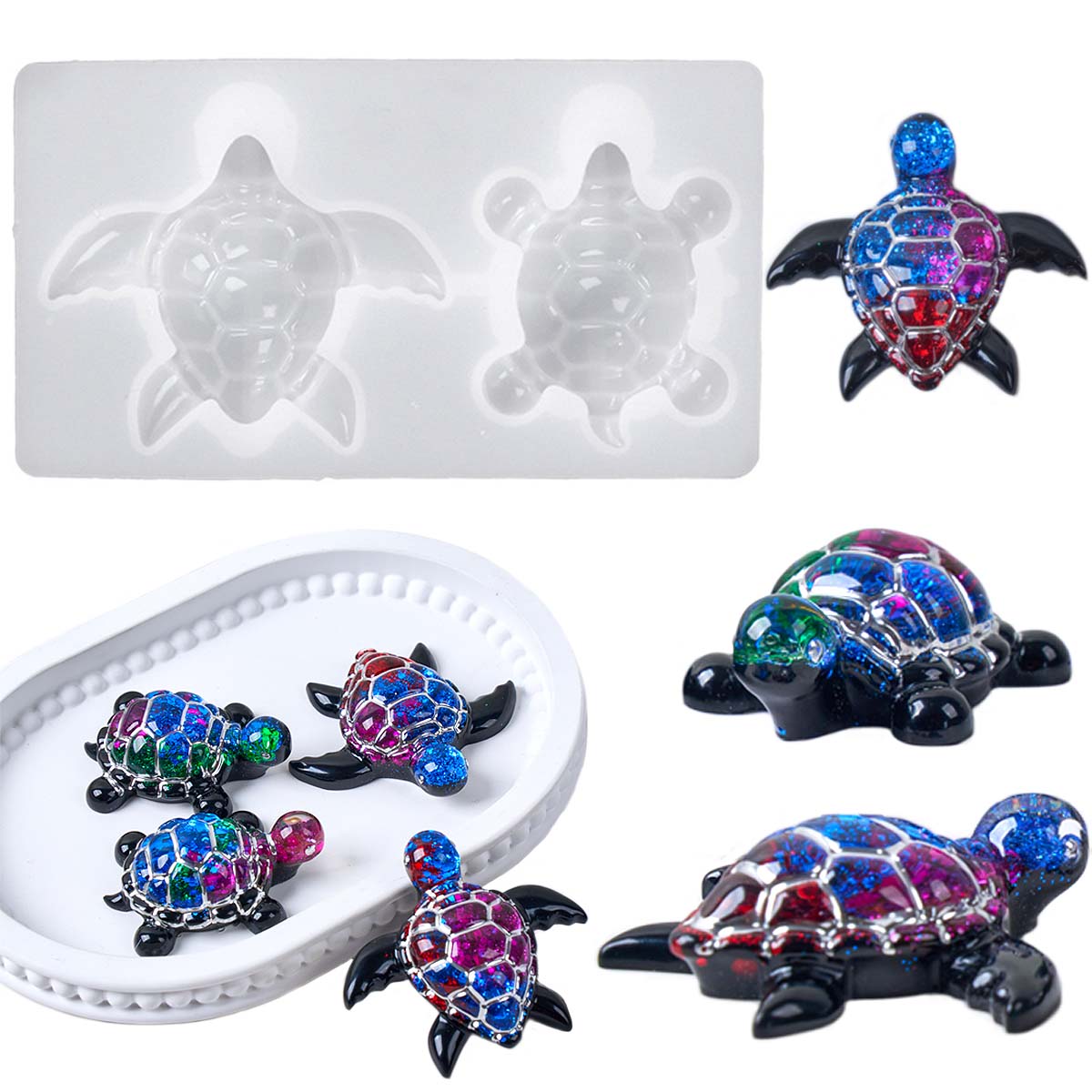 3D Sea Turtle Keychain Silicon - огляд і ціна Silicone Mold Ocean