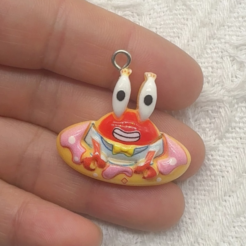 10pcs cartoon resin pendant, D - огляд і ціна Resin Art Store
