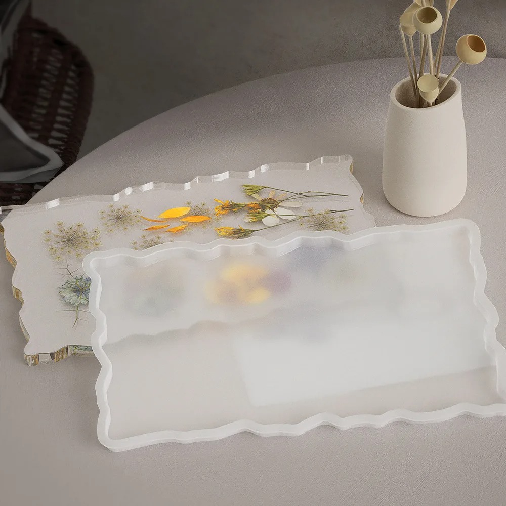 Tray Epoxy Resin Silicone Mold - огляд і ціна Resin Art Coasters