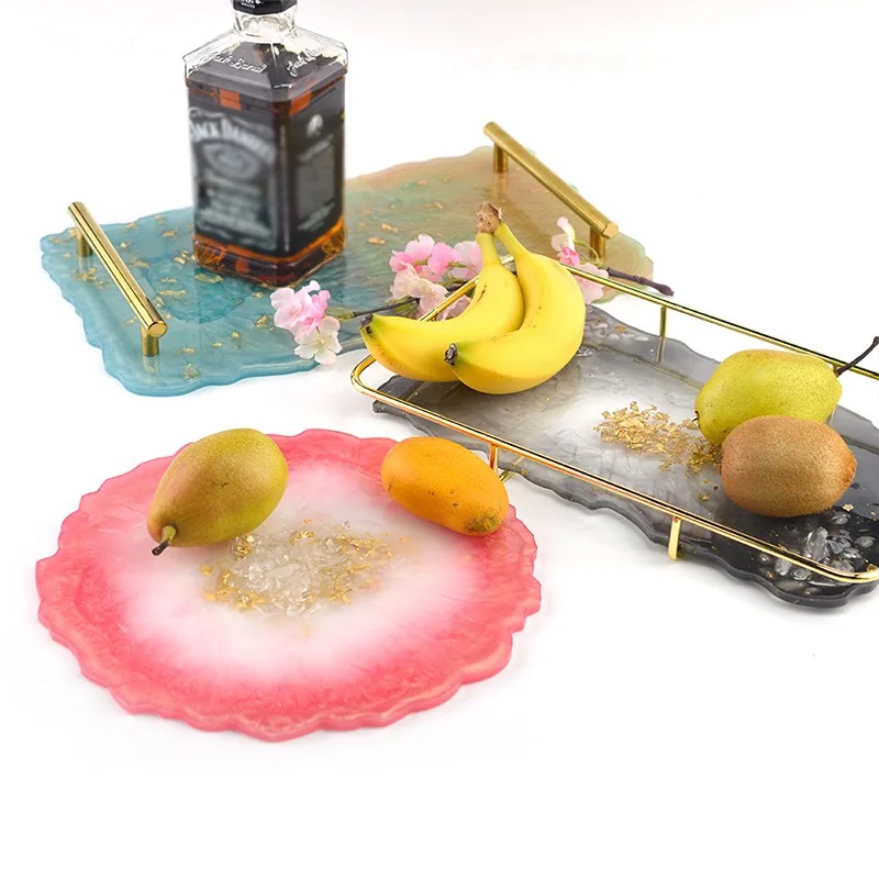 Tray Epoxy Resin Silicone Mold - огляд і ціна Resin Art Coasters