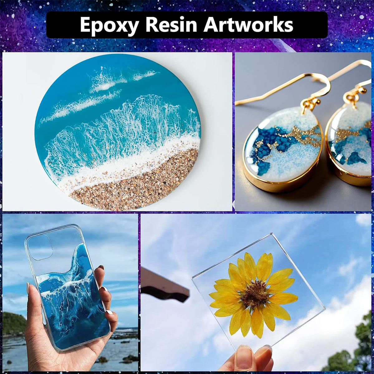 1000ml Crystal Clear Epoxy Res - огляд і ціна Resin Art Easy