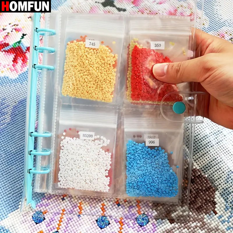 HOMFUN 113pcs Diamond Painting - огляд і ціна Resin Art Guide Book