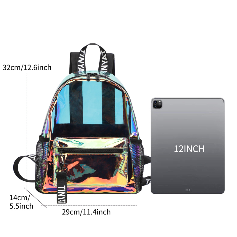TINYAT PVC Clear Backpacks for - огляд і ціна Resin Art Alphabet