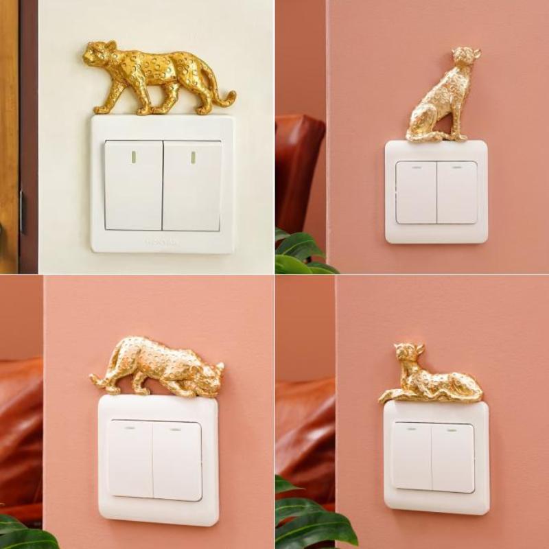 Leopard Light Switch Decoratio - огляд і ціна Resin Art Easy