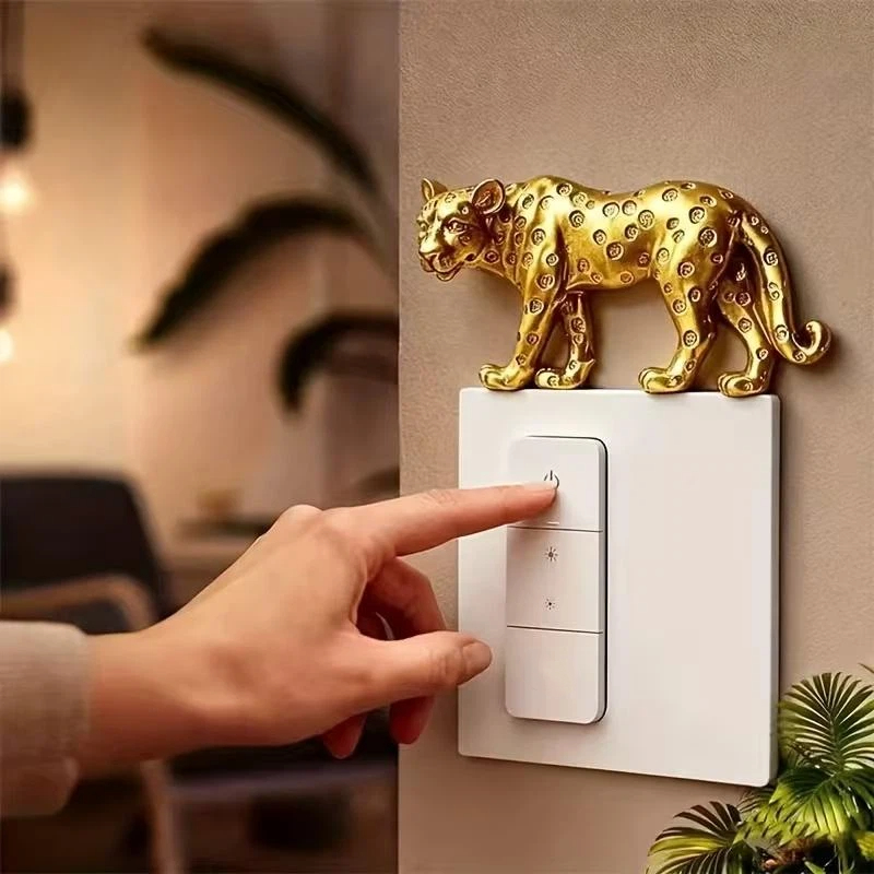 Leopard Light Switch Decoratio - огляд і ціна Resin Art Easy