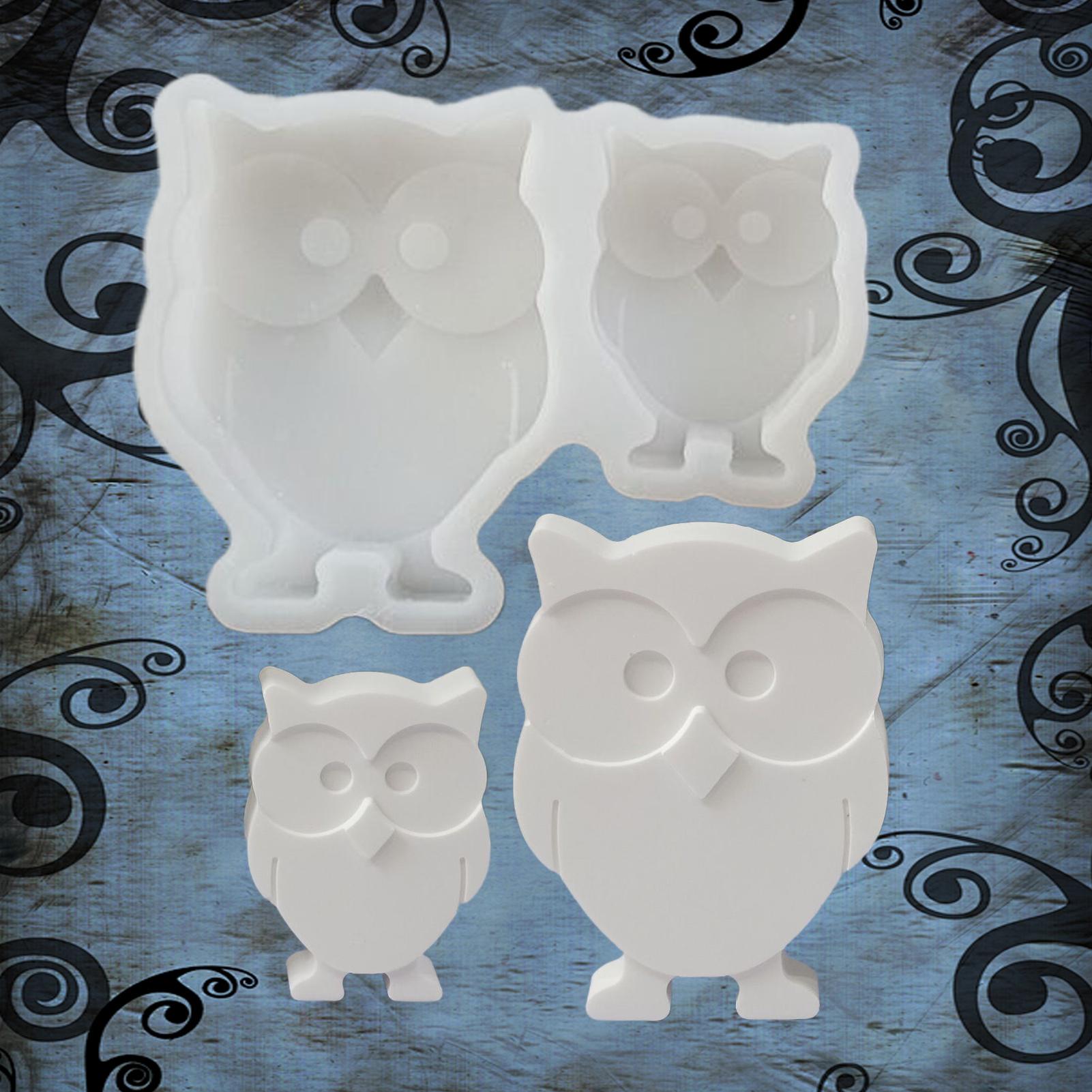 Resin Molds Silicone Owl Art S - огляд і ціна Resin Art Easy