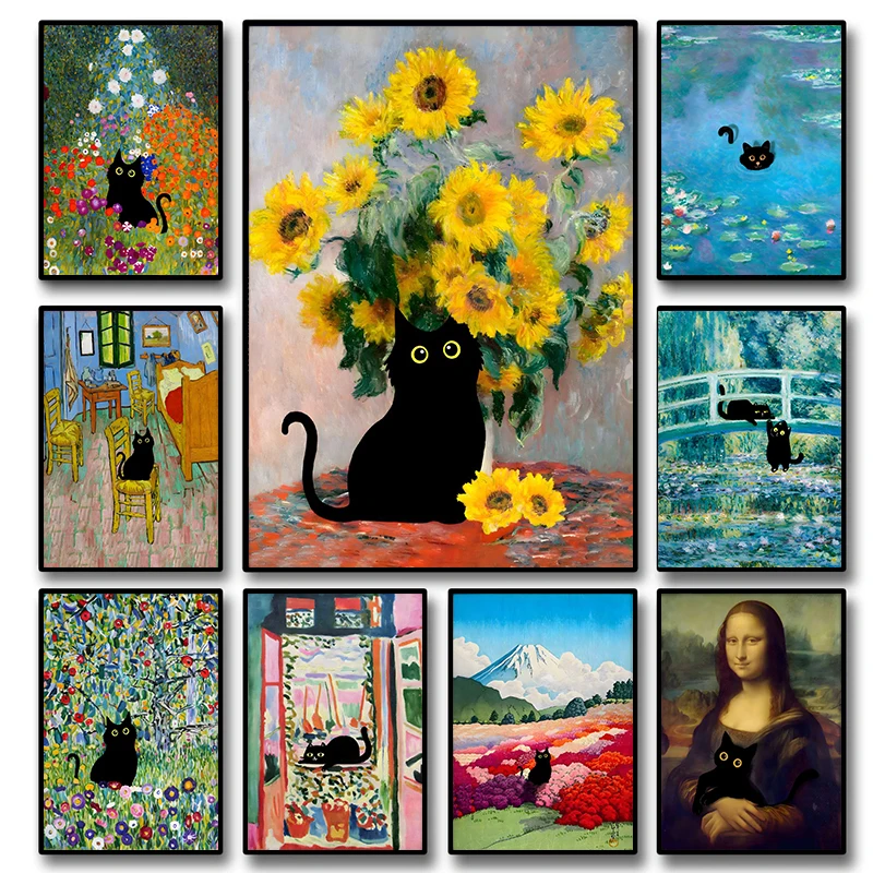 Funny Black Cat World Famous P - огляд і ціна Resin Art World
